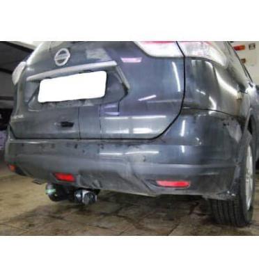 Фаркоп Nissan X-Trail T32 2014- съемный крюк на двух болтах Лидер Плюс