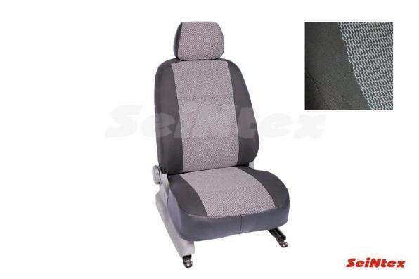 Чехлы на сидения для Chevrolet Spark 2-3-4 2005-2010-2015-2024 жаккард Seintex