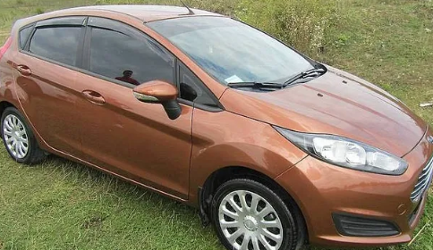 Дефлекторы окон (ветровики) Ford Fiesta VI 5d 2009 (Форд Фиеста) Кобра Тюнинг