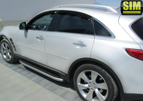 Дефлекторы окон (ветровики) Infiniti FX45 2003-2008 SIM