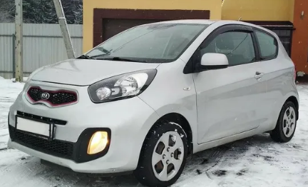 Дефлекторы окон (ветровики) Kia Picanto III 3d 2011 (Киа Пиканто) Кобра Тюнинг